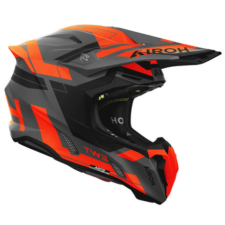 Airoh Helm Twist 3 Dynasty matt-grau/schwarz-fluo-orange