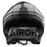 Airoh Helm H 21 Square schwarz/grau