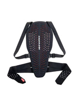 Alpinestars Nucleon Plasma Rückenprotektor, Nachrüstprotektor für sicheren Schutz bei Motorradfahrten, abgebildet in schwarz.