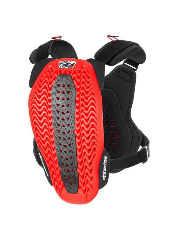 Alpinestars A-5 Plasma Brustschutz, Nachrüstprotektor, robuste Schutzausrüstung für den Oberkörper, mit verstellbaren Gurten.