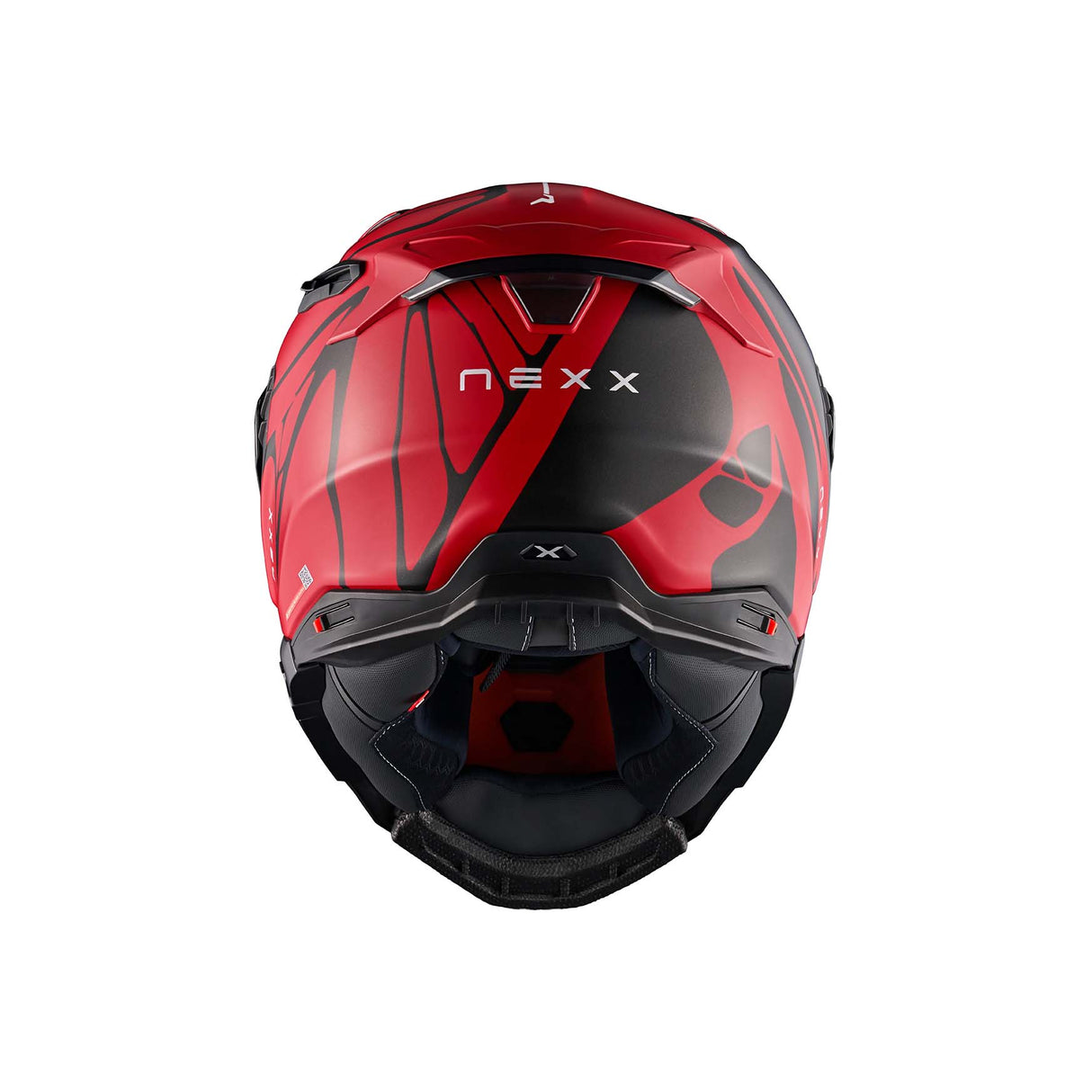 NEXX Helm X.WST3 B-SIDE CARBON Rot Matt