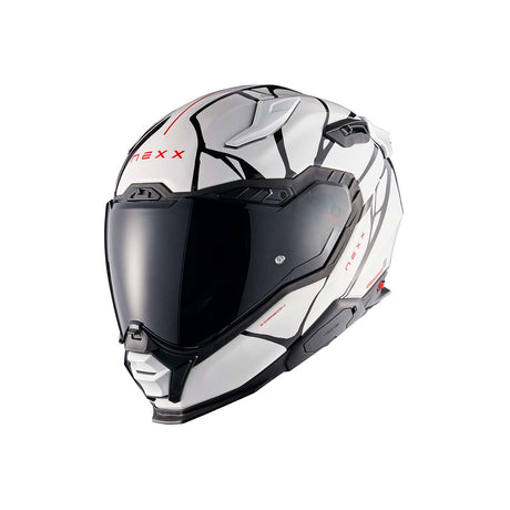 NEXX Helm X.WST3 B-SIDE CARBON Weiß