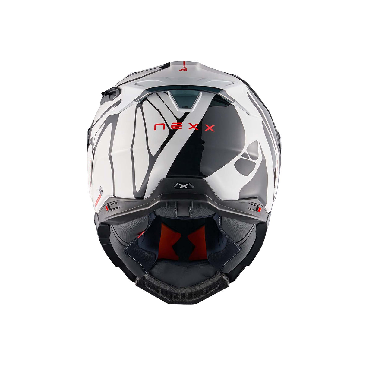 NEXX Helm X.WST3 B-SIDE CARBON Weiß
