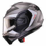 Caberg Helm Trip Lunar matt-schwarz/grau-weiß-anthrazit