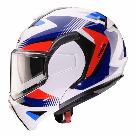 Caberg Helm Trip Lunar weiß/blau-rot