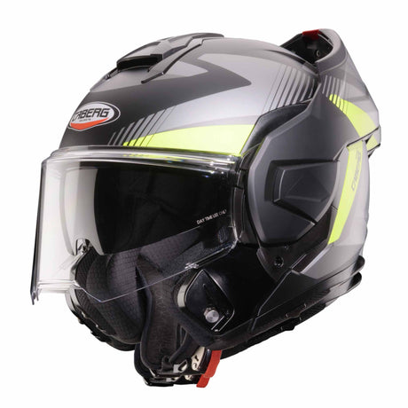Caberg Helm Trip Lunar matt-schwarz/anthrazit-fluo-gelb