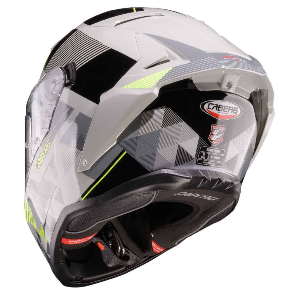 Caberg Helm Drift Evo II Prism grau/schwarz-fluo-gelb