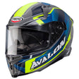 Caberg Helm Avalon X Optic matt-grau/blau-fluo-gelb