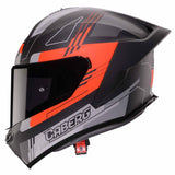 Caberg Helm Roxter Colt matt-schwarz/grau-fluo-rot