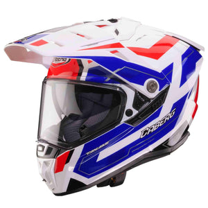 Caberg Helm Tanami Ranger weiß/blau-rot