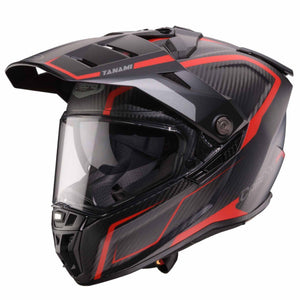 Caberg Helm Tanami Carbon Gravity schwarz/rot