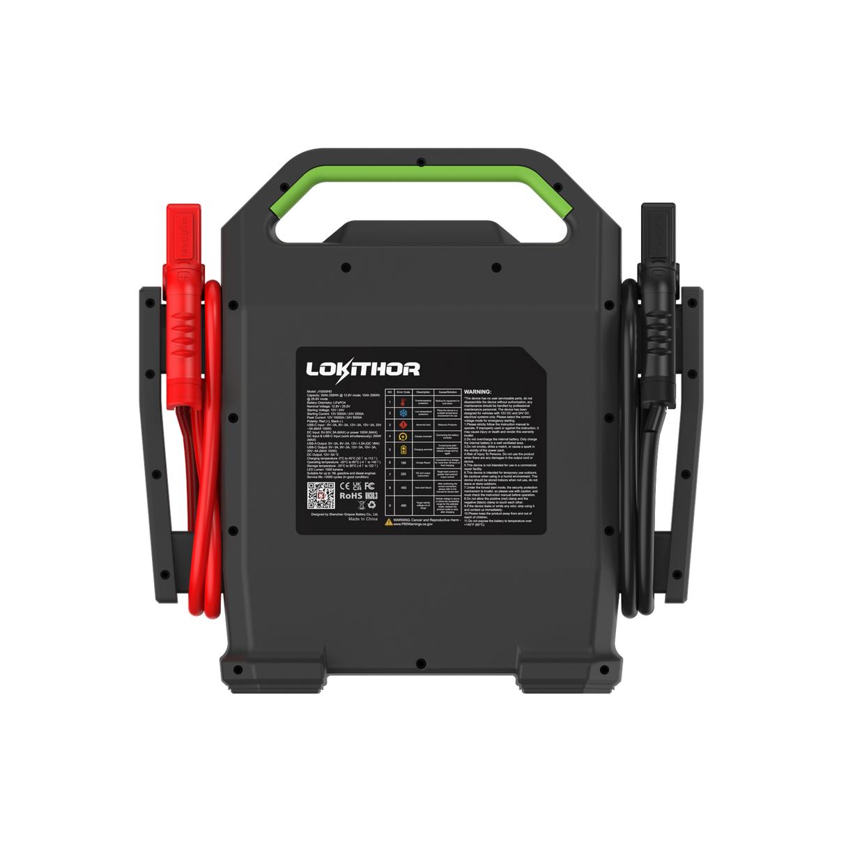 LOKITHOR J10000HD LKW Starthilfe 12V/24V