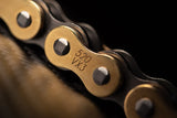 D.I.D 520VX3 G&B Kette + Clipschloss (FJ) Gold
