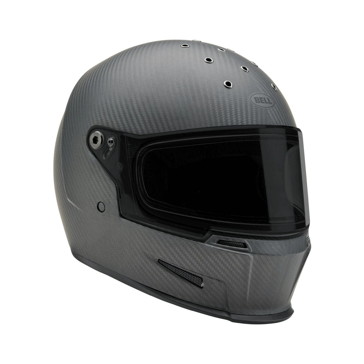 Bell Eliminator Carbon Solid Protint Mattschwarz Integralhelm