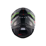 NEXX Helm Y.100R Fade Grau-Schwarz