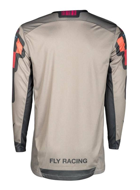 Fly Racing 25 Lite SE Jersey Light Grey Coral