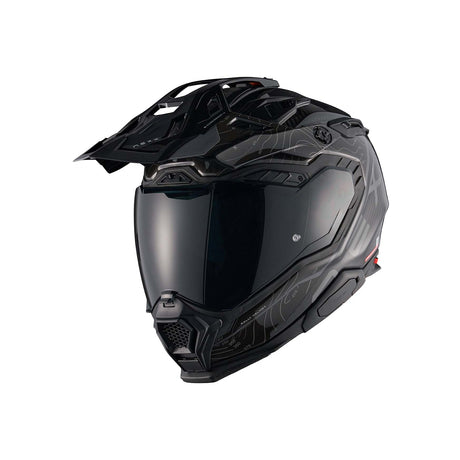 NEXX Helm X.WED3 FURKA CARBON Schwarz.Grau