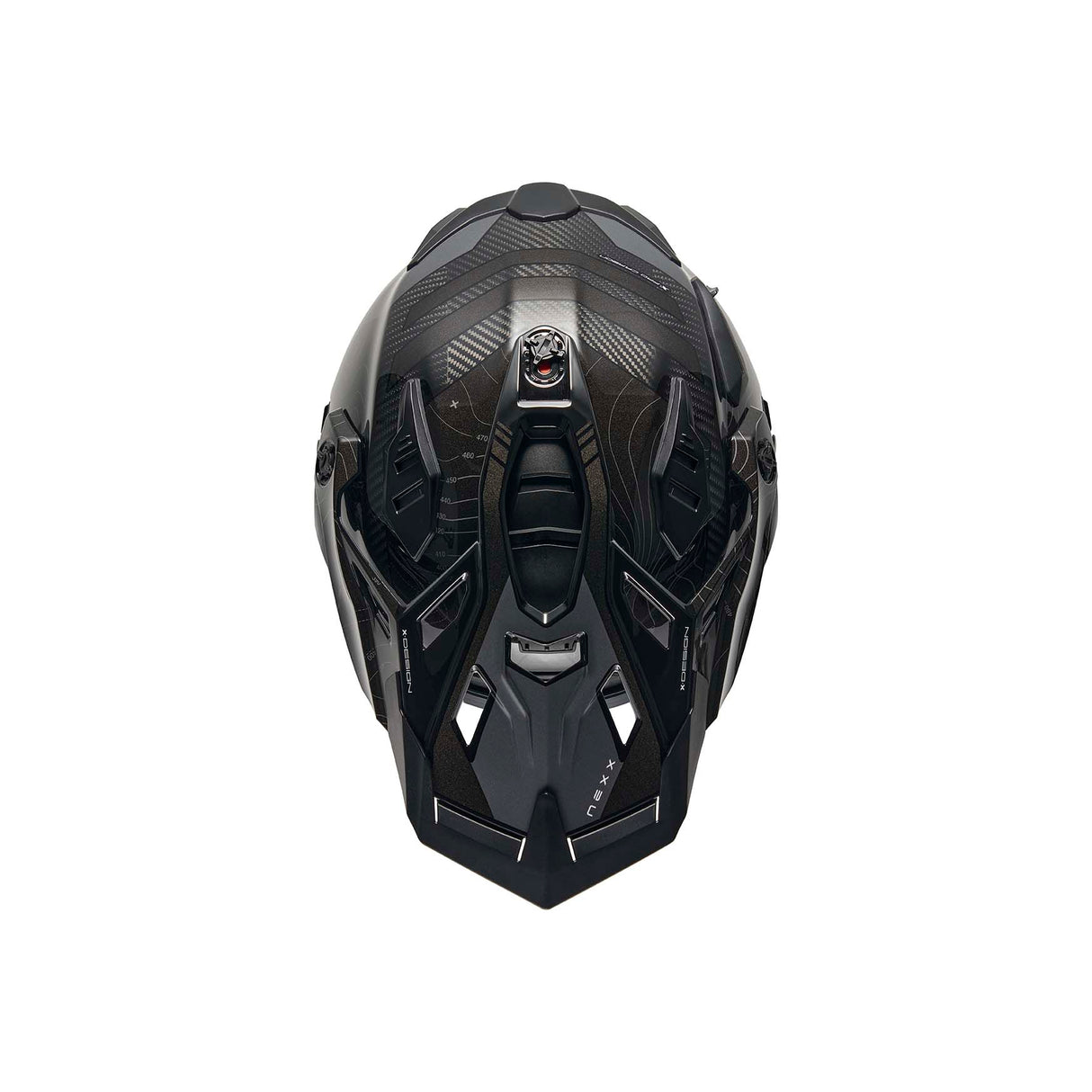 NEXX Helm X.WED3 FURKA CARBON Schwarz.Grau
