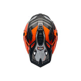 NEXX Helm X.WED3 FURKA CARBON Orange.Grau