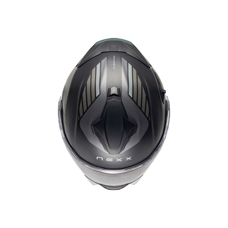 NEXX Helm X.LIFETOUR GLOBE Schwarz.Rot Matt
