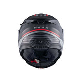 NEXX Helm X.LIFETOUR GLOBE Schwarz.Rot Matt