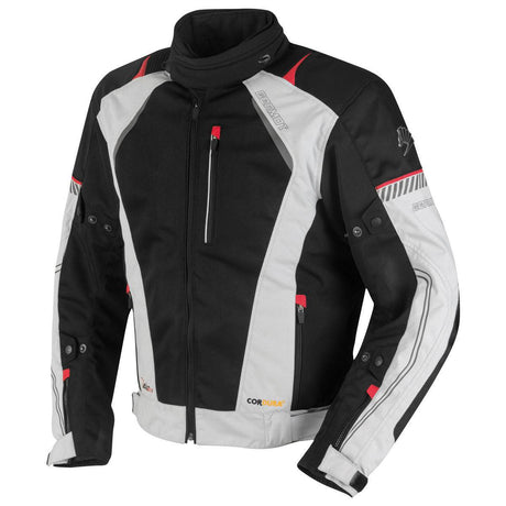 Germot Mesh Jacke X-Air Evo Pro Damen, hellgrau/schwarz