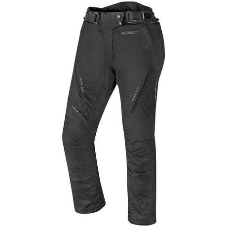 Germot Textilhose Vanessa lang Damen, schwarz, Hosen-Touring, bequeme Outdoor-Hose mit langlebigem Material, für Damen geeignet