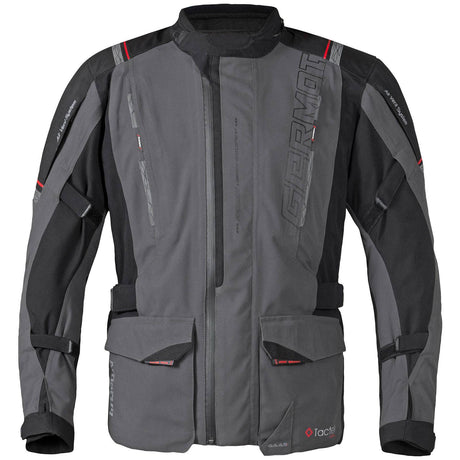 Germot Textiljacke Amaruq Herren, anthrazit/schwarz-rot