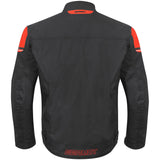 Germot Textiljacke Pure Herren, schwarz/rot