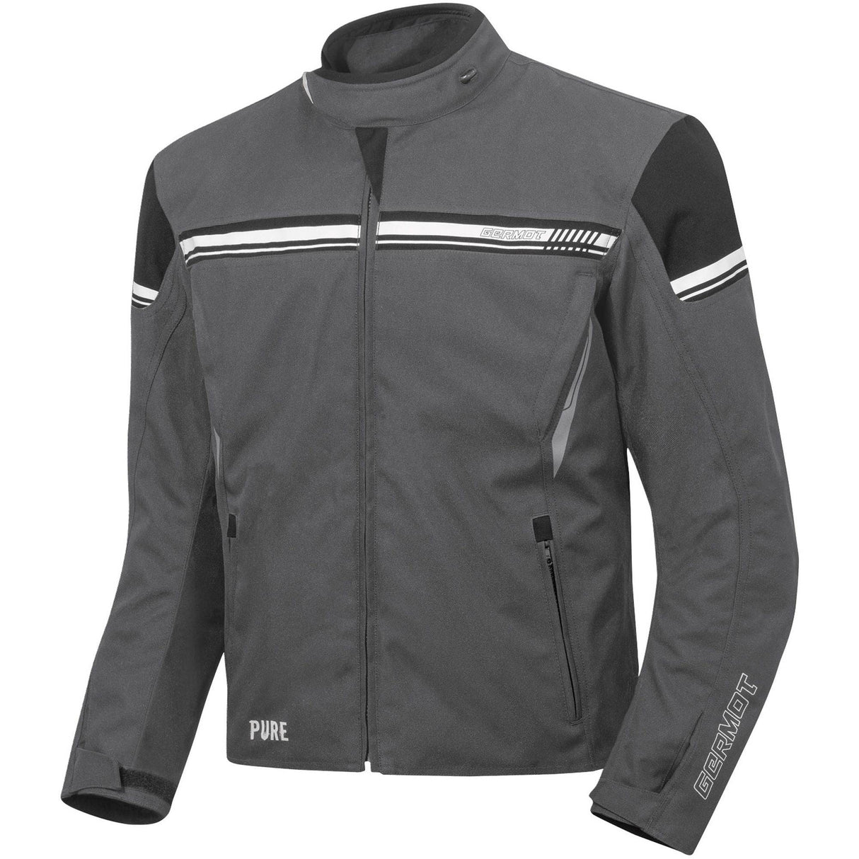 Germot Textiljacke Pure Herren, anthrazit/schwarz