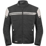 Germot Textiljacke Pure Herren, schwarz/sand