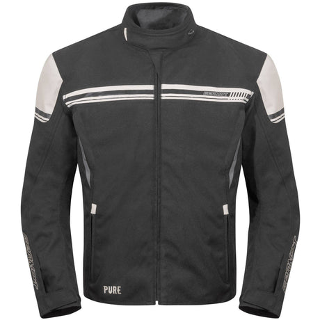 Germot Textiljacke Pure Herren, schwarz/sand