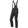 Schwarze Germot Textilhose Amaruq lang Herren, Hosen-Touring, mit robustem Material und verstellbarem Bund, auf einem weißen Hintergrund