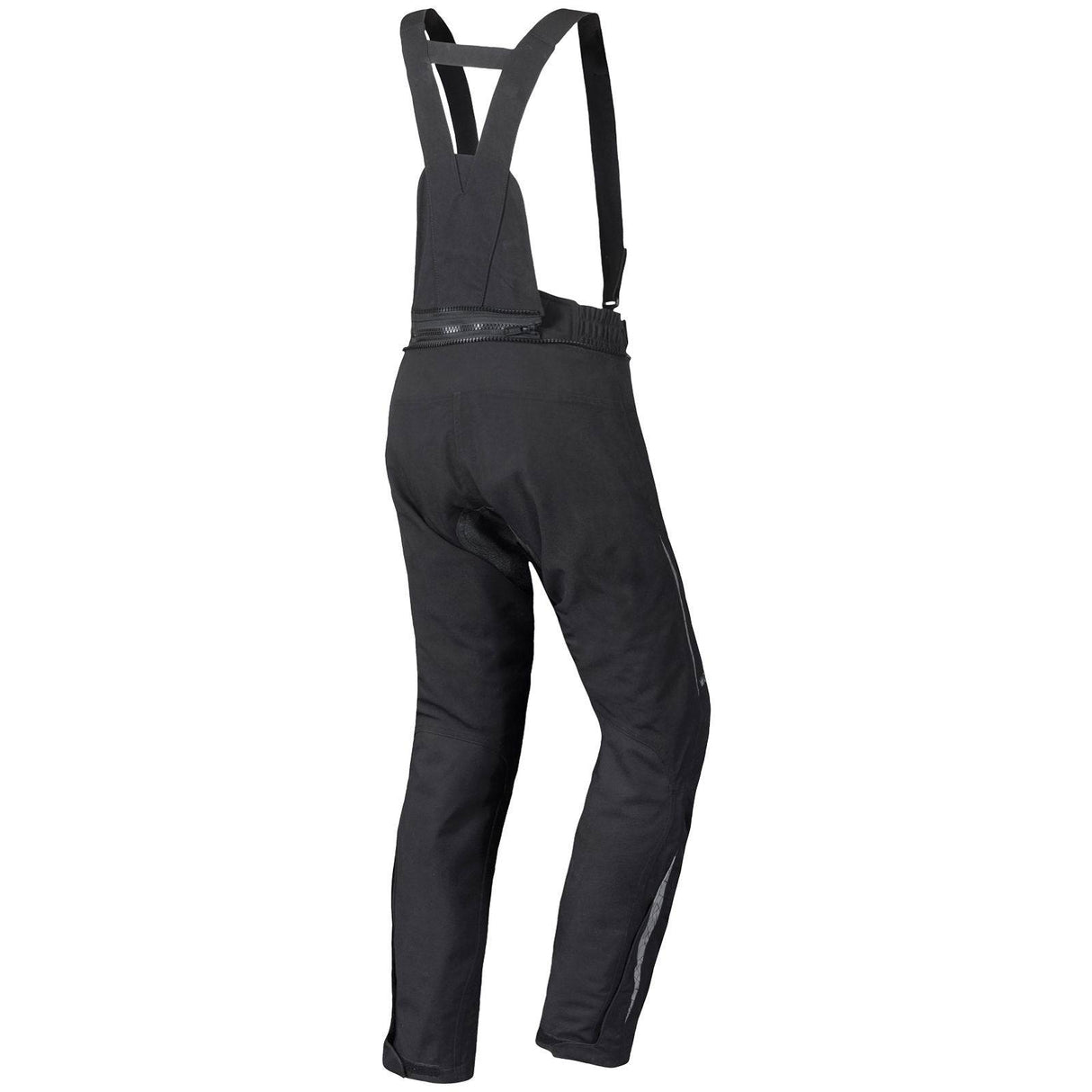 Schwarze kurze Damen-Motorradhose Germot Textilhose MotoQueen für Touren, strapazierfähiges Material, bequemer Sitz
