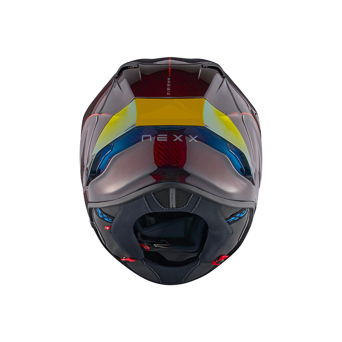 NEXX Helm X.R3R HAGIBIS CARBON Rot