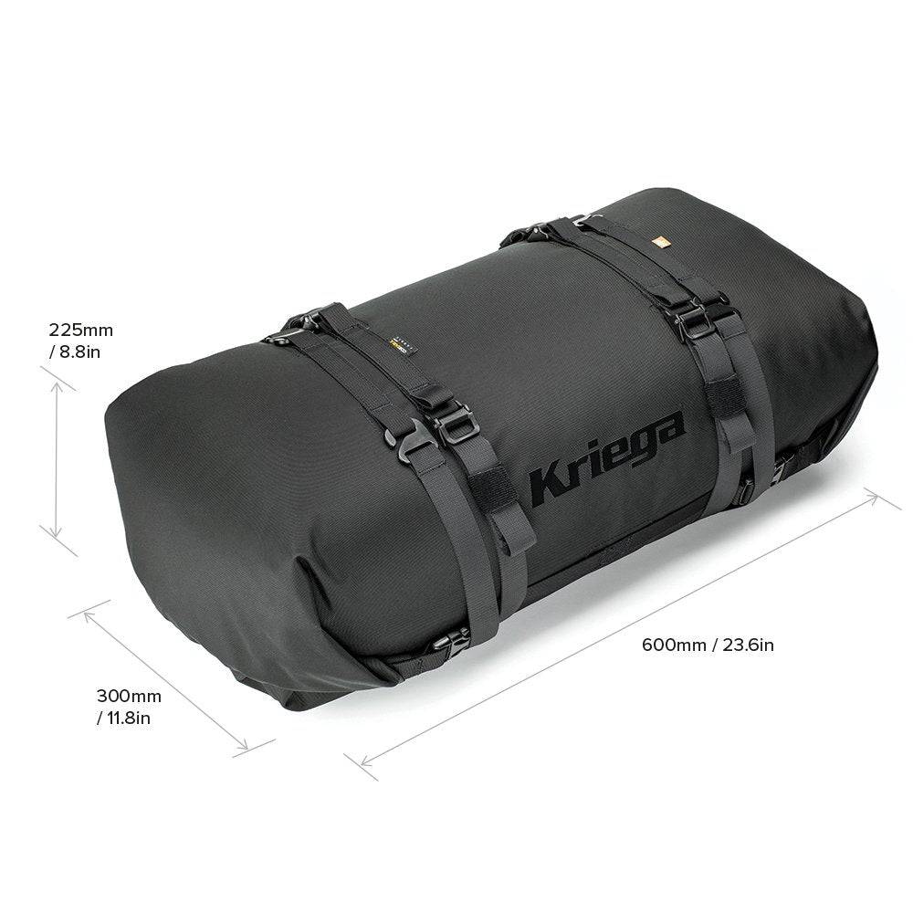 Oranger Kriega Rollpack-40, wasserdichter Rucksack mit Rollverschluss, strapazierfähiges Outdoor- und Motorradzubehör