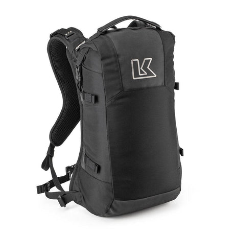 Kriega Rucksack R16 in schwarzer Farbe, langlebiger Rucksack mit mehreren Fächern und gepolsterten Schultergurten.