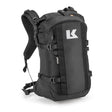 Kriega Rucksack R22 in Schwarz mit gepolsterten Schultergurten und praktischem Stauraum, ideal für unterwegs.