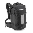 Kriega Rucksack R25 Modell 2024, schwarzer Wanderrucksack mit mehreren Fächern und verstellbaren Gurten, aufgenommen von vorne