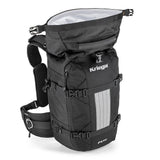 Kriega Rucksack R25 Modell 2024, grauer Trekking- und Wanderrucksack mit mehreren Fächern und gepolsterten Trägern.