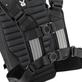 Kriega Rucksack R25 Modell 2024, schwarzer Rucksack mit mehreren Fächern und gepolstertem Tragegurt, für Outdoor und Reisen