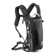 Schwarzer Kriega Hydro-3 Rucksack mit mehreren Fächern und verstellbaren Schultergurten, ideal für Outdoor-Aktivitäten.