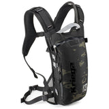 Kriega Hydro-3 Rucksack in Multicam Black, wasserfester Outdoor-Rucksack mit mehreren Fächern und robustem Design.