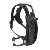 Schwarzer Kriega Hydro-2 Rucksack mit mehreren Fächern und verstellbaren Schultergurten, ideal für Outdoor und Alltag.