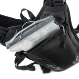 Schwarzer Kriega Hydro-2 Rucksack mit mehreren Fächern und verstellbaren Schultergurten auf einem weißen Hintergrund.