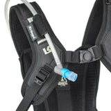 Schwarzer Kriega Hydro-2 Rucksack mit verstellbaren Schultergurten und reflektierenden Elementen, für vielseitigen Einsatz.