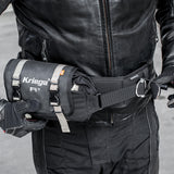 Kriega Hüfttasche R3, schwarze Taschen mit verstellbarem Gurt und mehreren Fächern, für Outdoor- und Fahrradaktivitäten