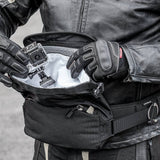 Kriega Hüfttasche R3, robuste Taschen in schwarzer Farbe mit verstellbarem Gürtel und mehreren Fächern, für Outdoor und Reisen