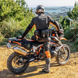 Kriega Hüfttasche R8, schwarze Tasche mit verstellbarem Gurt und mehreren Fächern, ideal für unterwegs