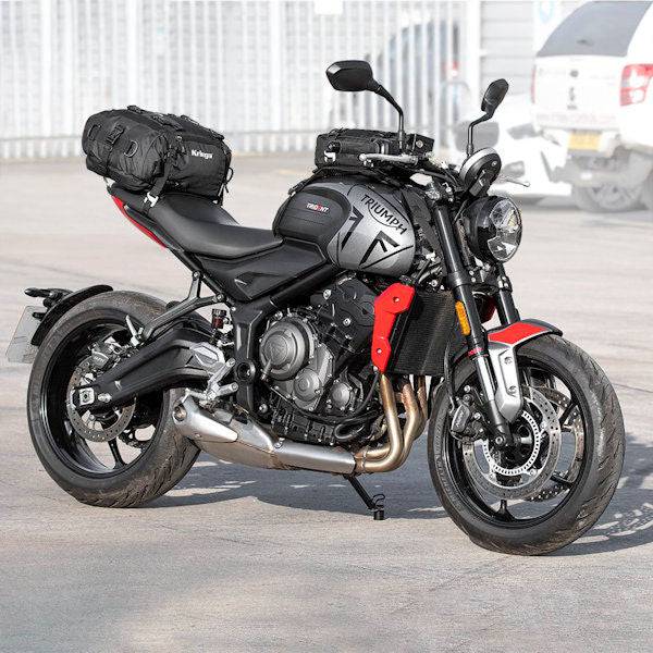 Kriega US-Drypack Montagekit für Triumph Trident 660, Befestigungssystem für die wasserdichte Tasche, inklusive Halterung.